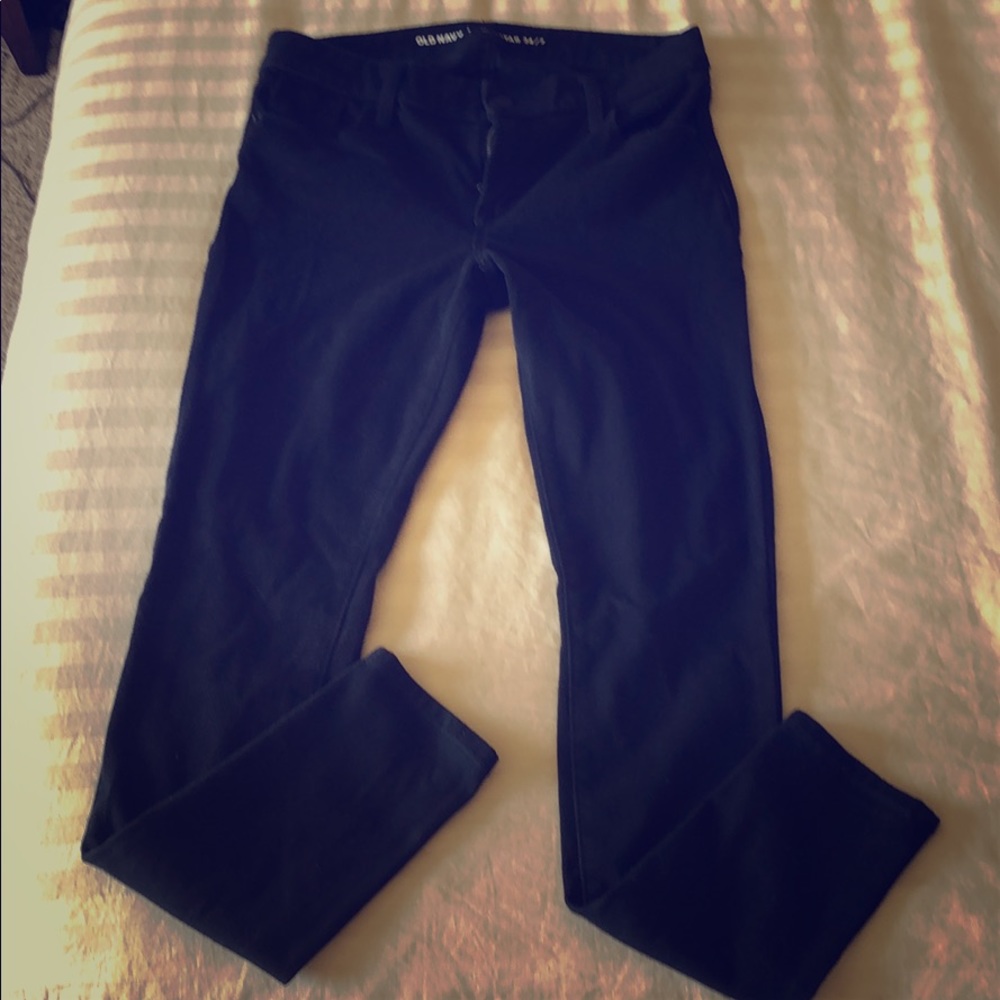 Black Old Navy Rockstar Jeans